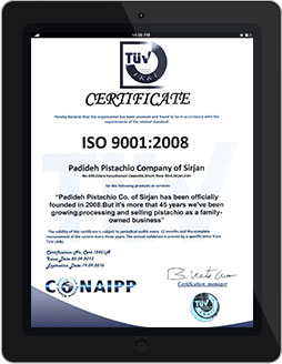 certificate iso9001